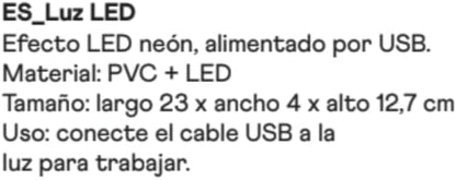 I-TOTAL® - LED Sign Symbol - Bright for Bedroom Perfect Gift Idea with USB Plug - LIPS
