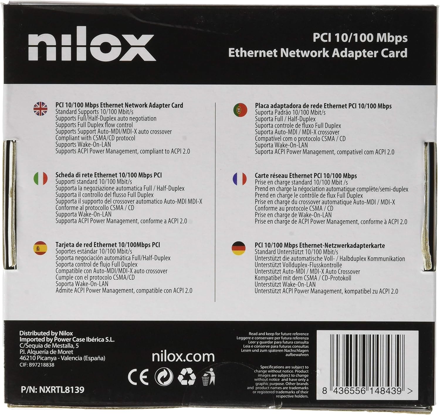 Pci Lan 10/100 Adapter