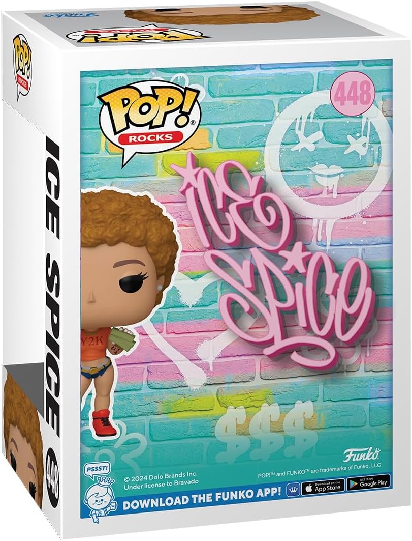 Funko Pop! Rocks: Ice Spice - Collectable Vinyl Figure - Gift Idea - Official Merchandise - Toys for Kids & Adults - Music Fans - Model Figure for Collectors and Display