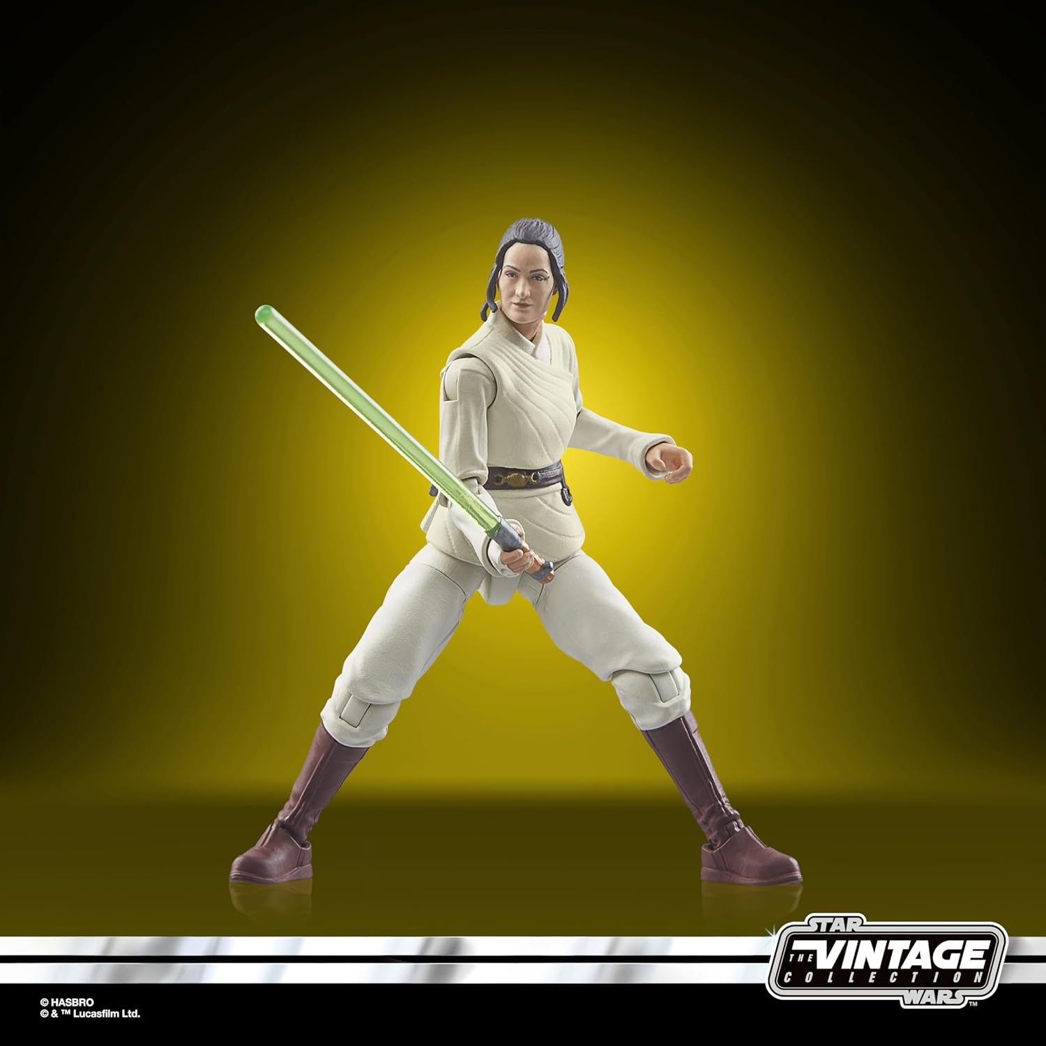 Star Wars The Vintage Collection Jedi-Meisterin Indara, Star Wars: The Acolyte Action-Figur (9,5 cm