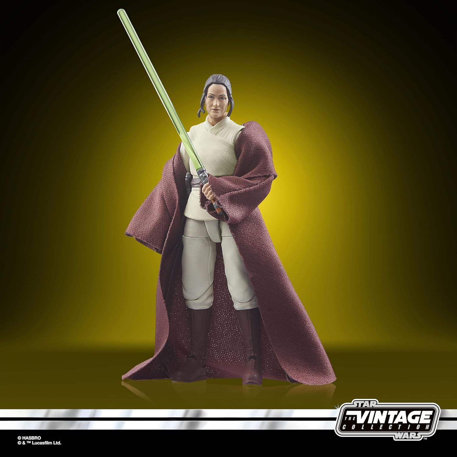 Star Wars The Vintage Collection Jedi-Meisterin Indara, Star Wars: The Acolyte Action-Figur (9,5 cm