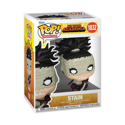 Funko POP! Animation: MHA - Stain - (Chizome Akaguro) - My Hero Academia - Collectable Vinyl Figure - Gift Idea - Official Merchandise - Toys for Kids & Adults - Anime Fans