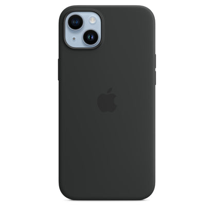 Apple - Back Cover For Mobile Phone - Magsafe Compatibility - Silicone - Midnight - For Iphone 14 Plus