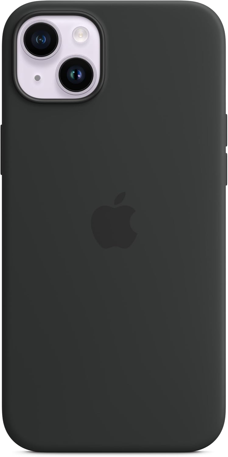 Apple - Back Cover For Mobile Phone - Magsafe Compatibility - Silicone - Midnight - For Iphone 14 Plus