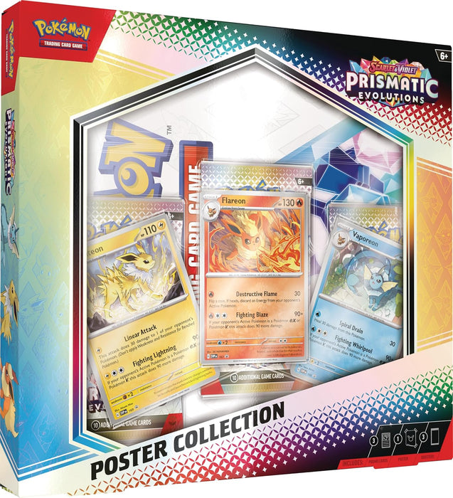 Pokemon Tcg: Scarlet & Violet 8.5 - Prismatic Evolution Poster Collection