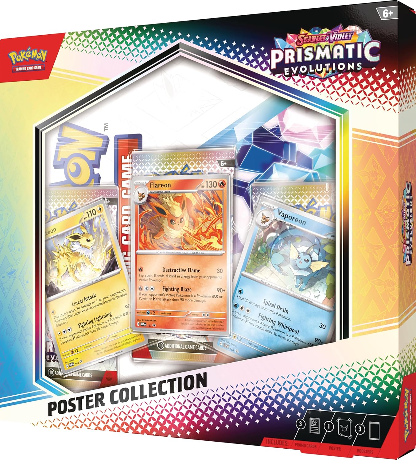 Pokemon Tcg: Scarlet & Violet 8.5 - Prismatic Evolution Poster Collection