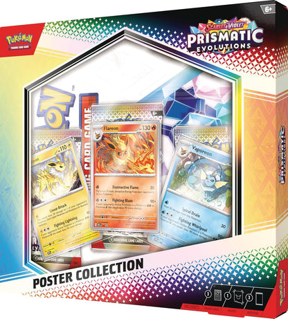 Pokemon Tcg: Scarlet & Violet 8.5 - Prismatic Evolution Poster Collection