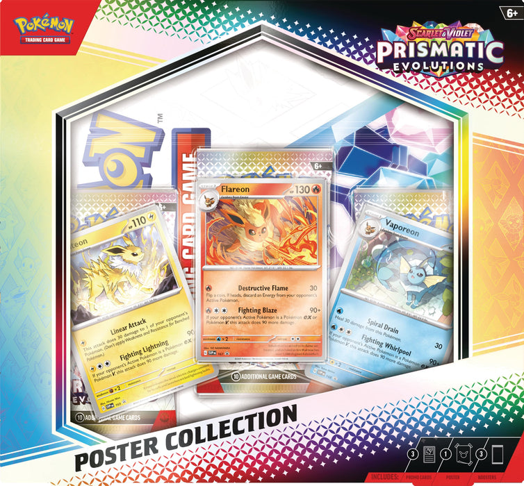 Pokemon Tcg: Scarlet & Violet 8.5 - Prismatic Evolution Poster Collection