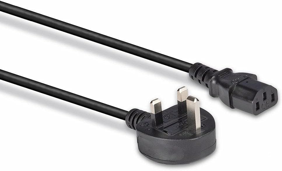 LINDY 7.5m UK Mains 3 Pin Plug to IEC C13 Power Cable
