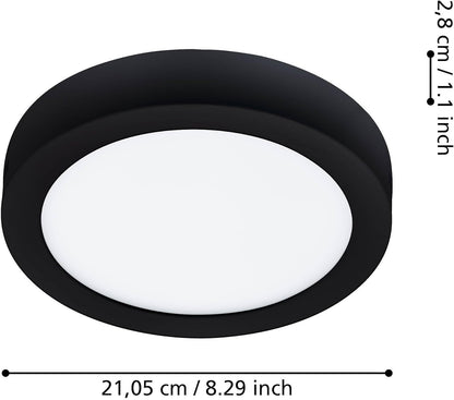 Eglo - Fueva-Z Ceiling Lamp Black +21 - Tw - Zigbee, Bluetooth