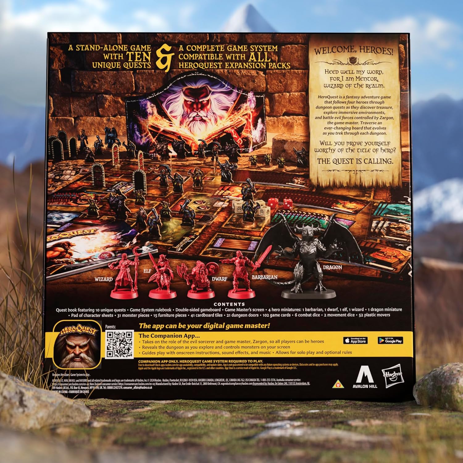 Avalon Hill HeroQuest First Light Game System - Juego de mesa (versión en inglés