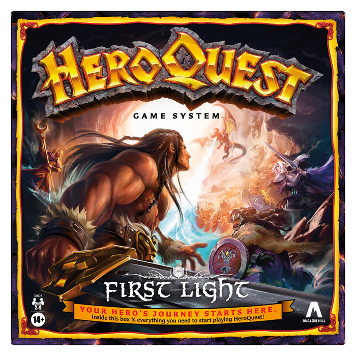 Avalon Hill HeroQuest First Light Game System - Juego de mesa (versión en inglés