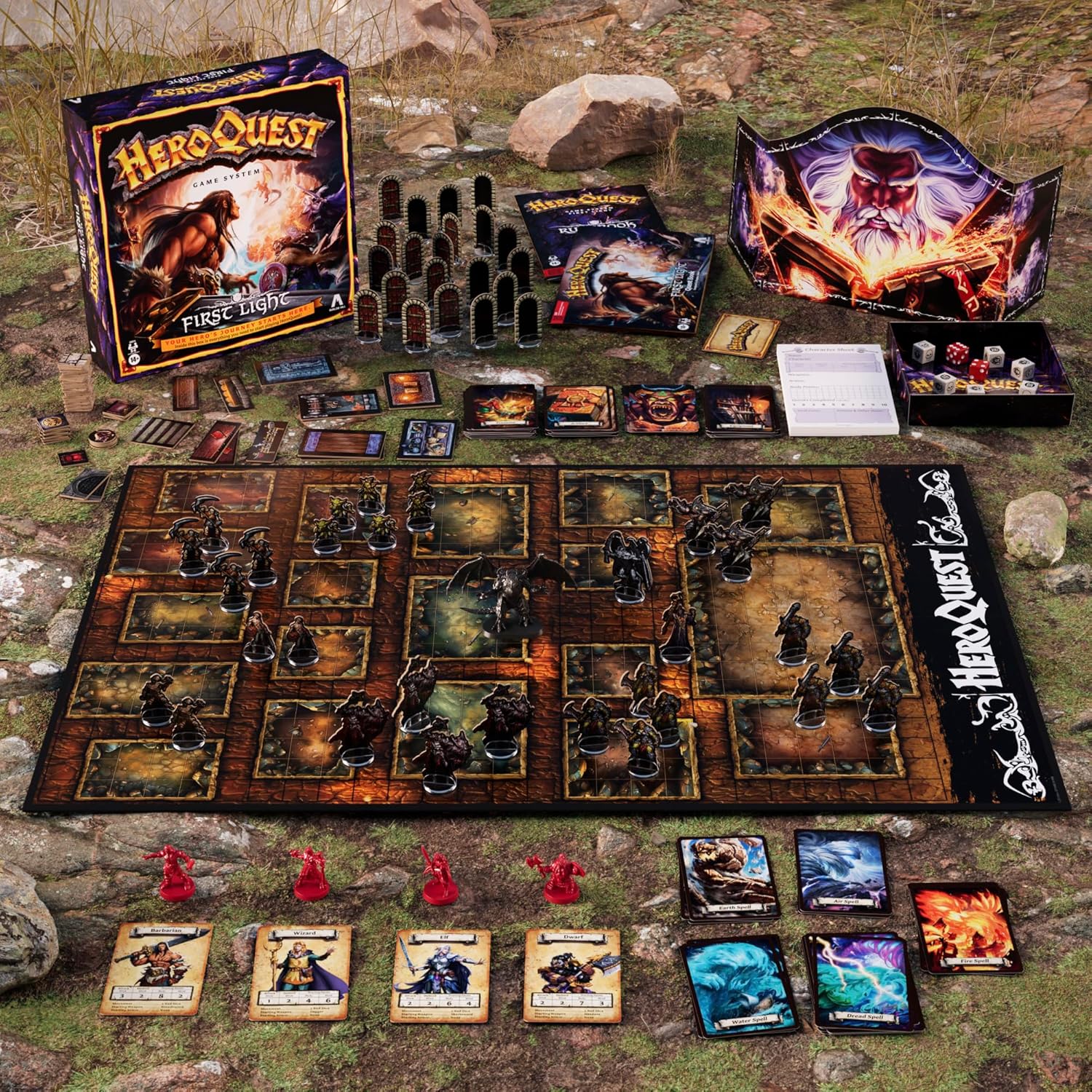 Avalon Hill HeroQuest First Light Game System - Juego de mesa (versión en inglés