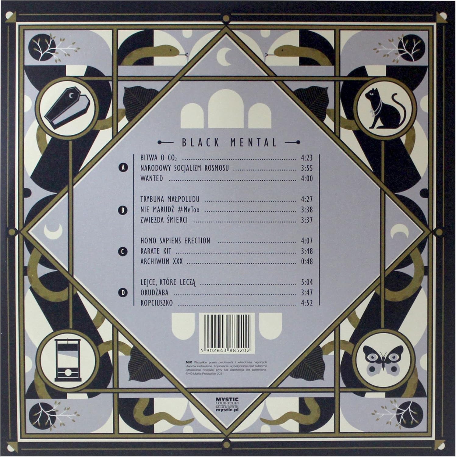Black Mental LP