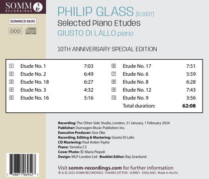 Philip Glass: Selected Piano Etudes