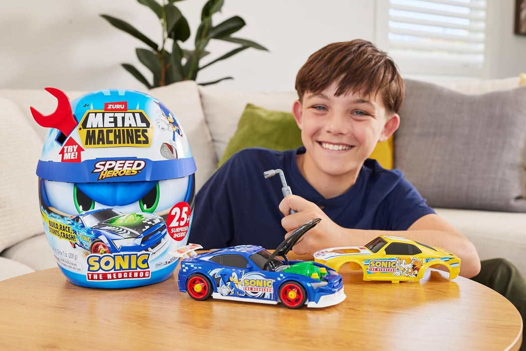 Metal Machines Speed Heroes Sonic S1 Playset