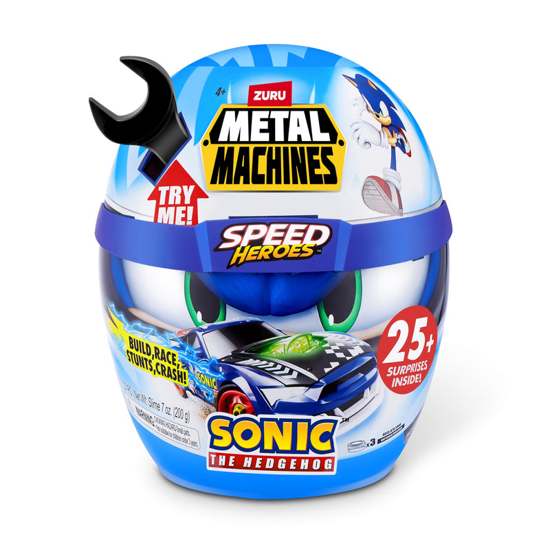 Metal Machines Speed Heroes Sonic S1 Playset