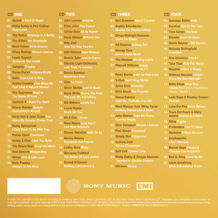 NOW That's What I Call Gold: The Ultimate Hits