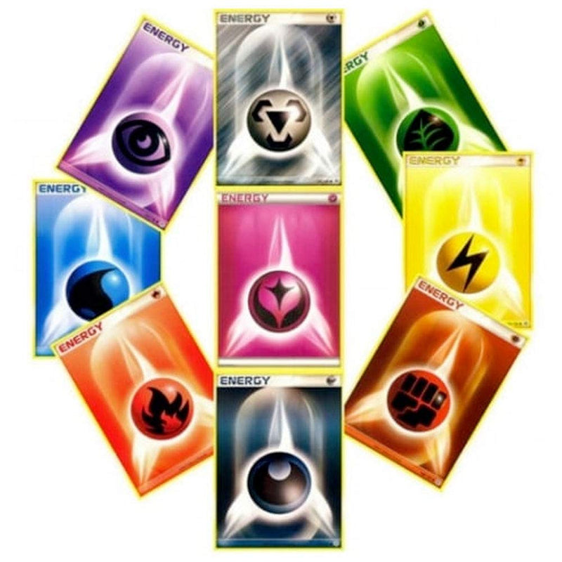 Nintendo 50 Pokemon Energy Cards Random Lot of Cards by