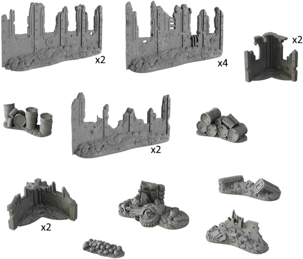 Mantic TerrainCrate: Rovine gotiche