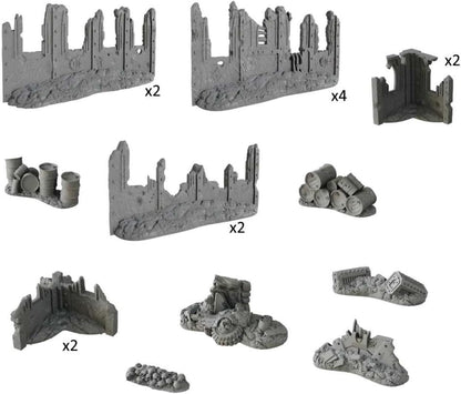 Mantic TerrainCrate: Rovine gotiche