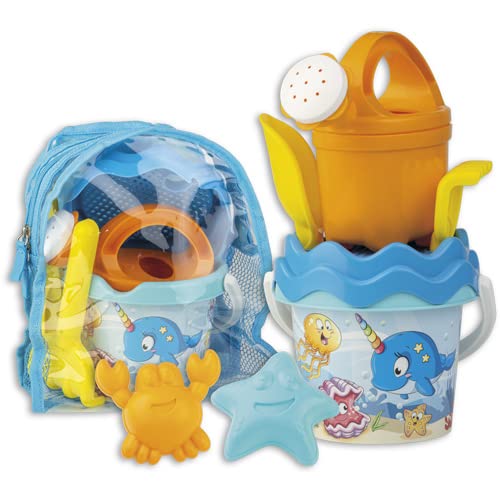 Androni Gocattoli - Beach Set rugzak, 7245-FISH