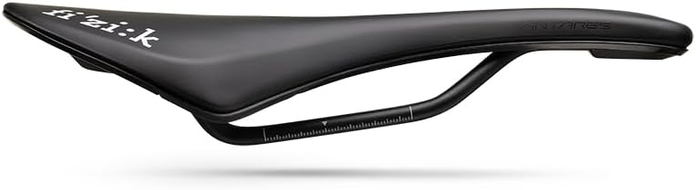 Fizik Vento Antares R5 Road Bike Saddle, Carbon Reinforced Shell with Alloy Rails, 140mm Width, Black