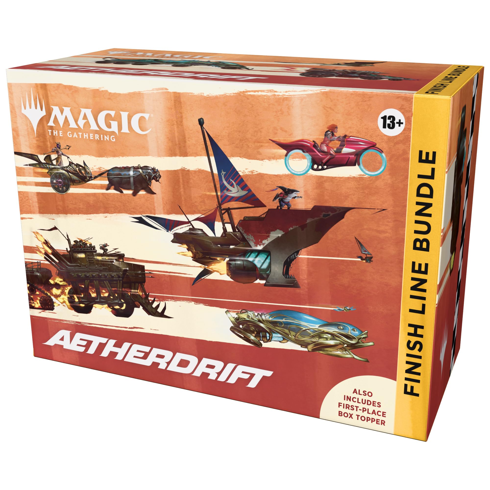 Finish Line Bundle de Aetherdrift, de Magic: The Gathering (Versión en Inglés