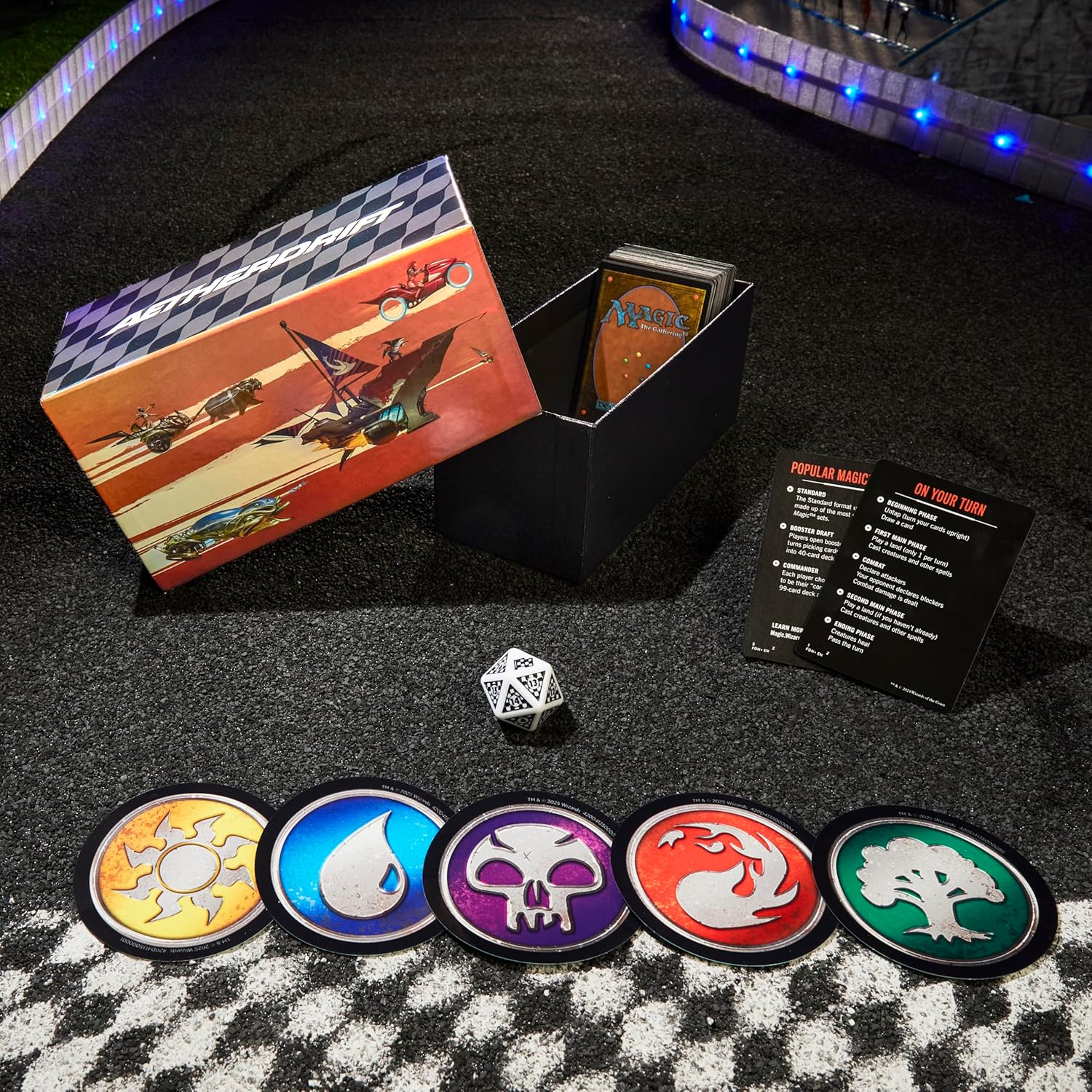 Finish Line Bundle de Aetherdrift, de Magic: The Gathering (Versión en Inglés