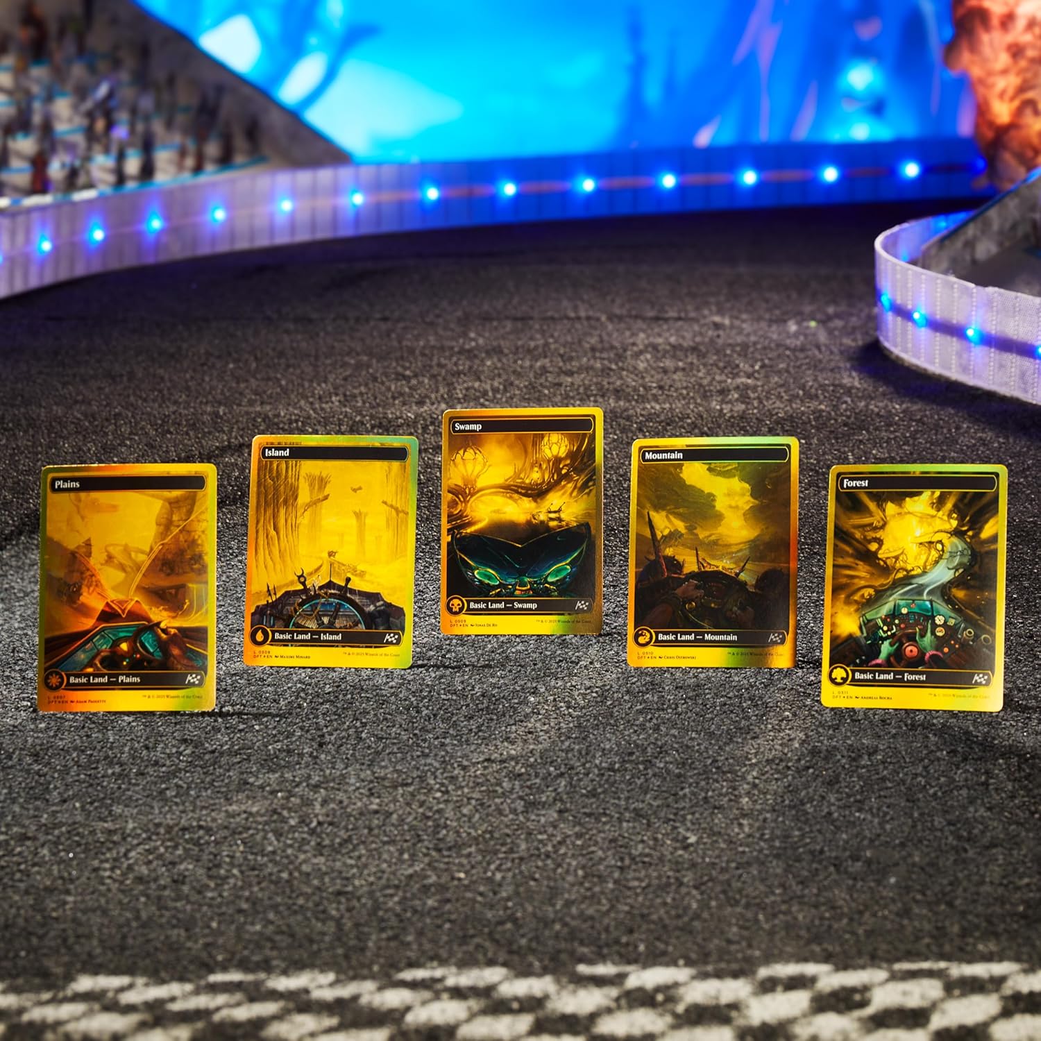 Finish Line Bundle de Aetherdrift, de Magic: The Gathering (Versión en Inglés