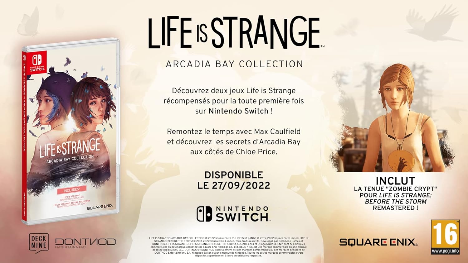 Life is Strange Arcadia Bay Collection Jeu Switch