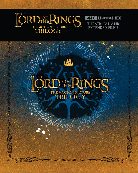 The Lord of the Rings Trilogy: Extended Editions 4K UHD Steelbook