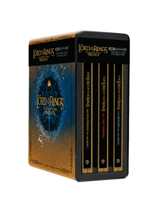 The Lord of the Rings Trilogy: Extended Editions 4K UHD Steelbook
