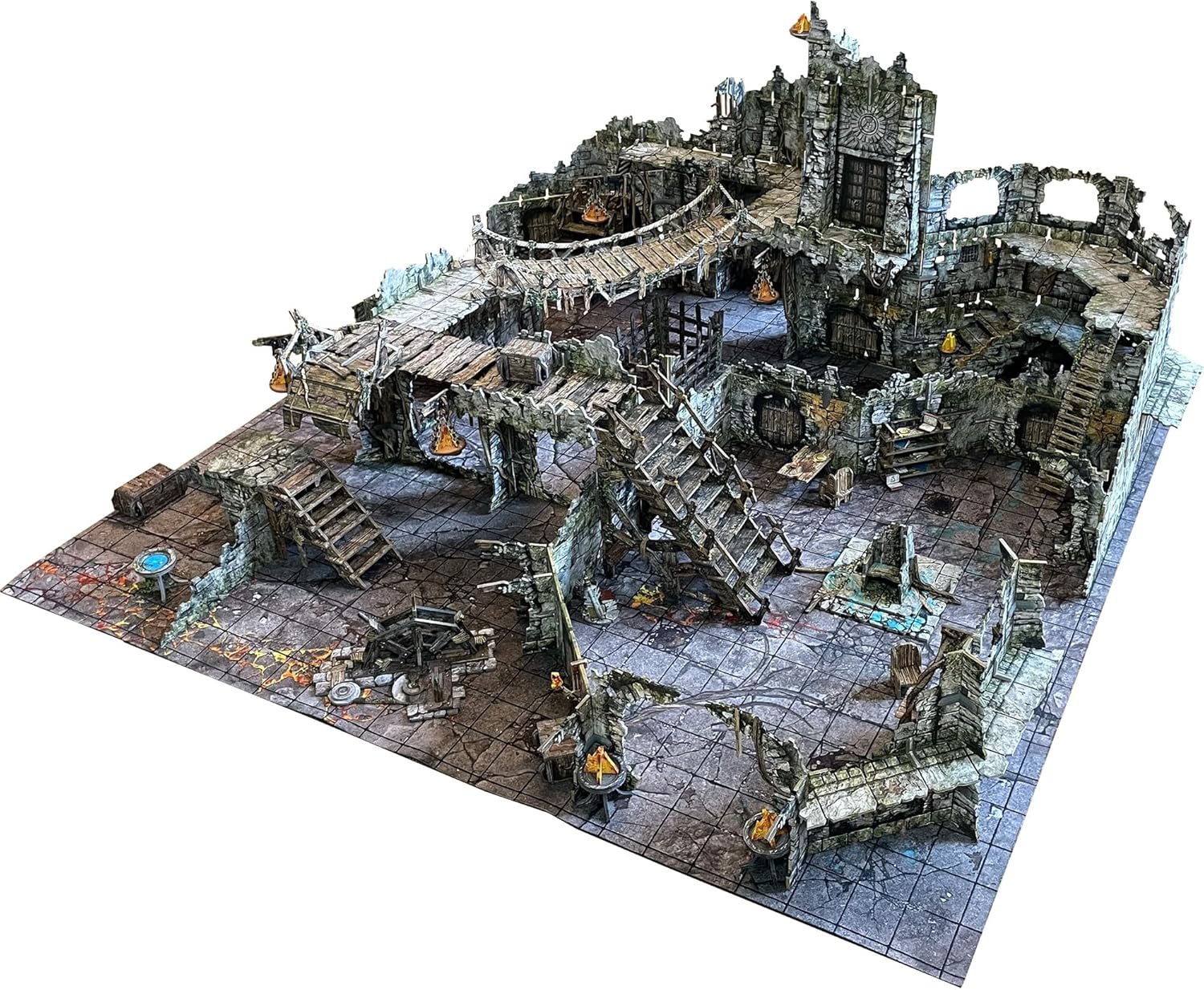 Maladum Beyond The Vaults - Fantasy Dungeon Crawler Game Immersive Terrain Solo, Co-op and Adversarial Play