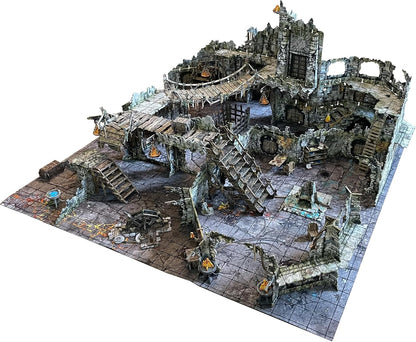 Maladum Beyond The Vaults - Fantasy Dungeon Crawler Game Immersive Terrain Solo, Co-op and Adversarial Play