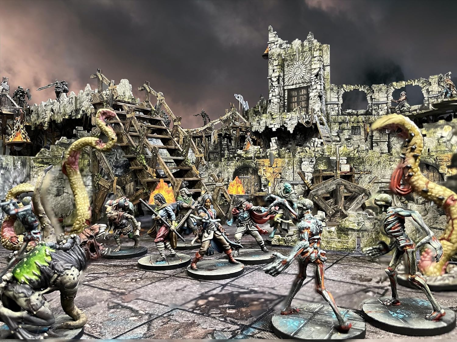 Maladum Beyond The Vaults - Fantasy Dungeon Crawler Game Immersive Terrain Solo, Co-op and Adversarial Play