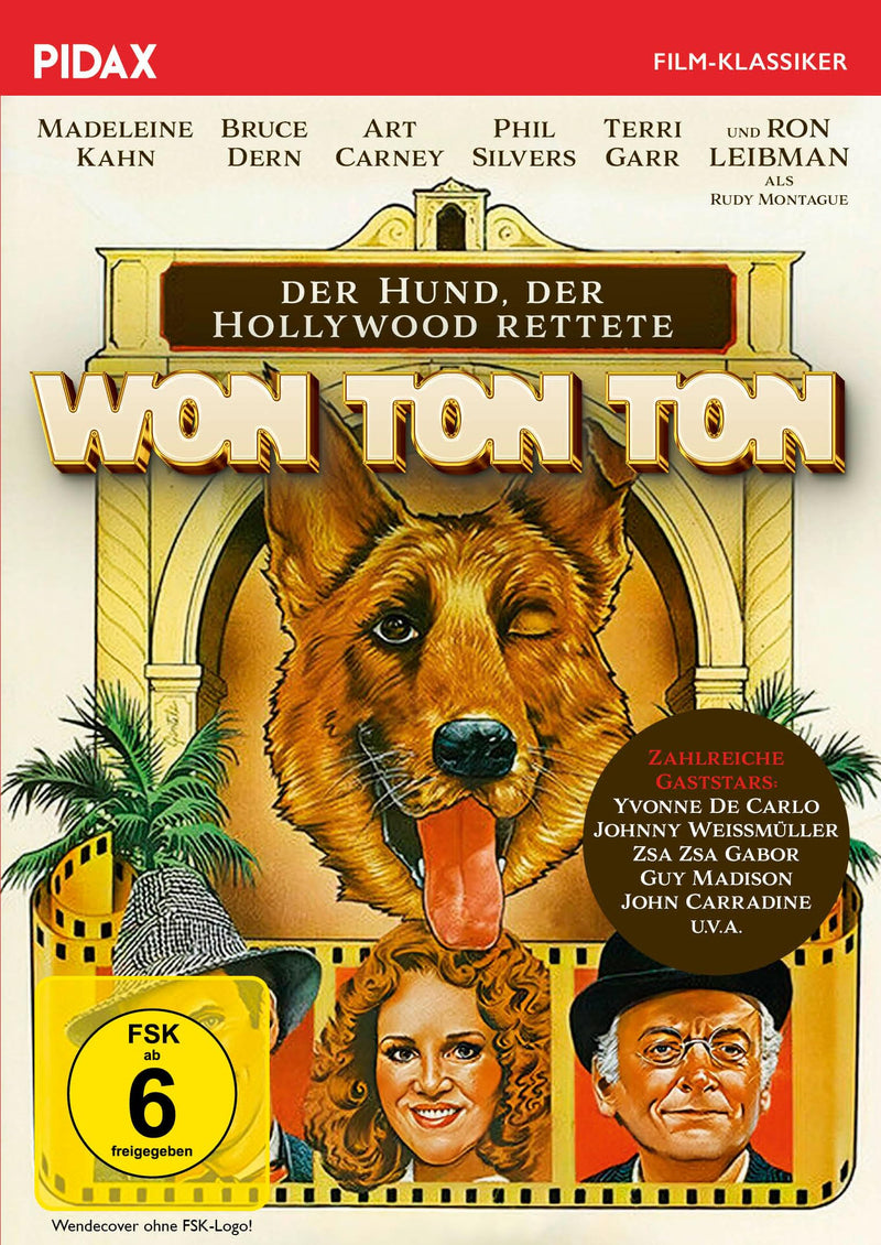 Won Ton Ton – der Hund, der Hollywood rettete / Tierische Komödie mit zahlreichen Hollywood-Stars (u.a. letzter Filmauftritt von Johnny Weissmüller) (Pidax Film-Klassiker