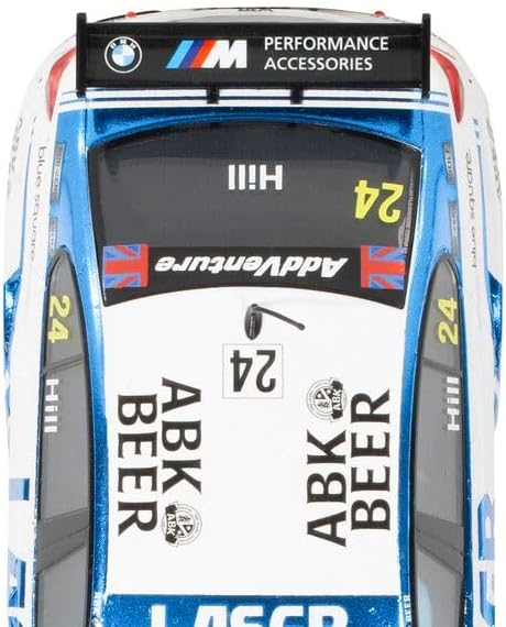 Scalextric Cars - C4526 BMW 330e NGTC - Laser Tools - Jake Hill 2023 - Toy Slot Car for use Race Tracks or Set - Small Kids Gift Ideas for Boy/Girl Ages 3 Accessories