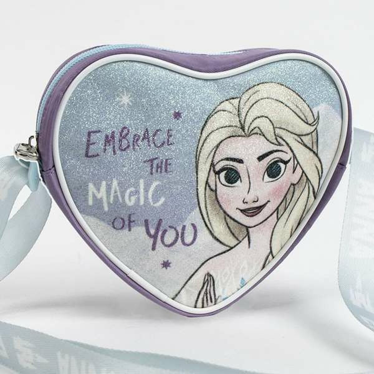 Shoulder Bag Frozen Blue 15 X 14 X 4 Cm