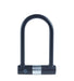 Yale Lucchetto di sicurezza a U con chiave Serie Essential YUL0/18/192/2 lunghezza 250mm, Acciaio Indurito, Incluse 2 Chiavi, Testato con spray salino per 96 Ore, Supporto per Bici