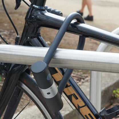 Yale Lucchetto di sicurezza a U con chiave Serie Essential YUL0/18/192/2 lunghezza 250mm, Acciaio Indurito, Incluse 2 Chiavi, Testato con spray salino per 96 Ore, Supporto per Bici