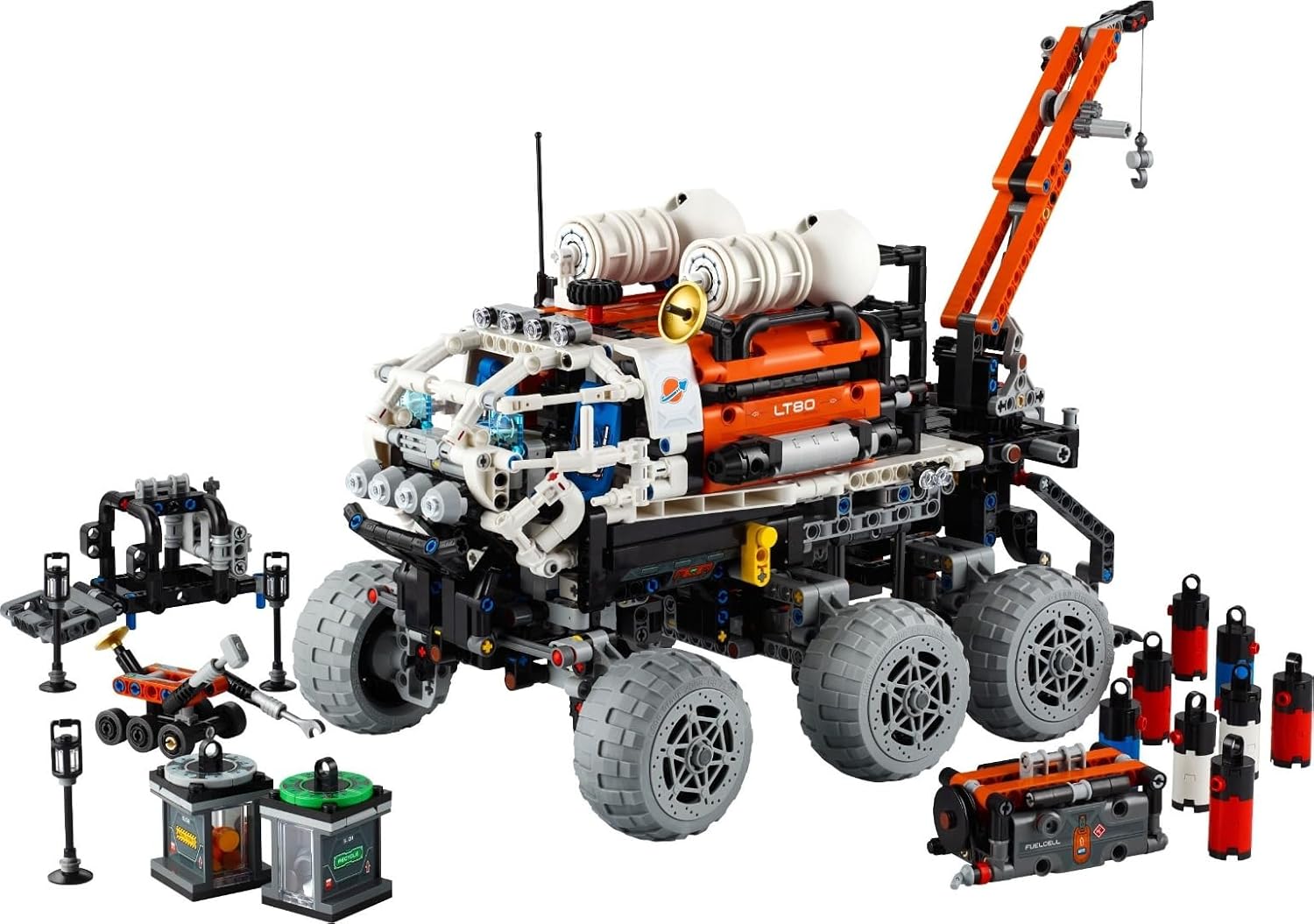 LEGO Technic Mars Crew Exploration Rover Building Set, Outer Space Toy for 11 Plus Year Old Kids, Boys & Girls, Explorer Gift Inspired by NASA, Imaginative Play 42180