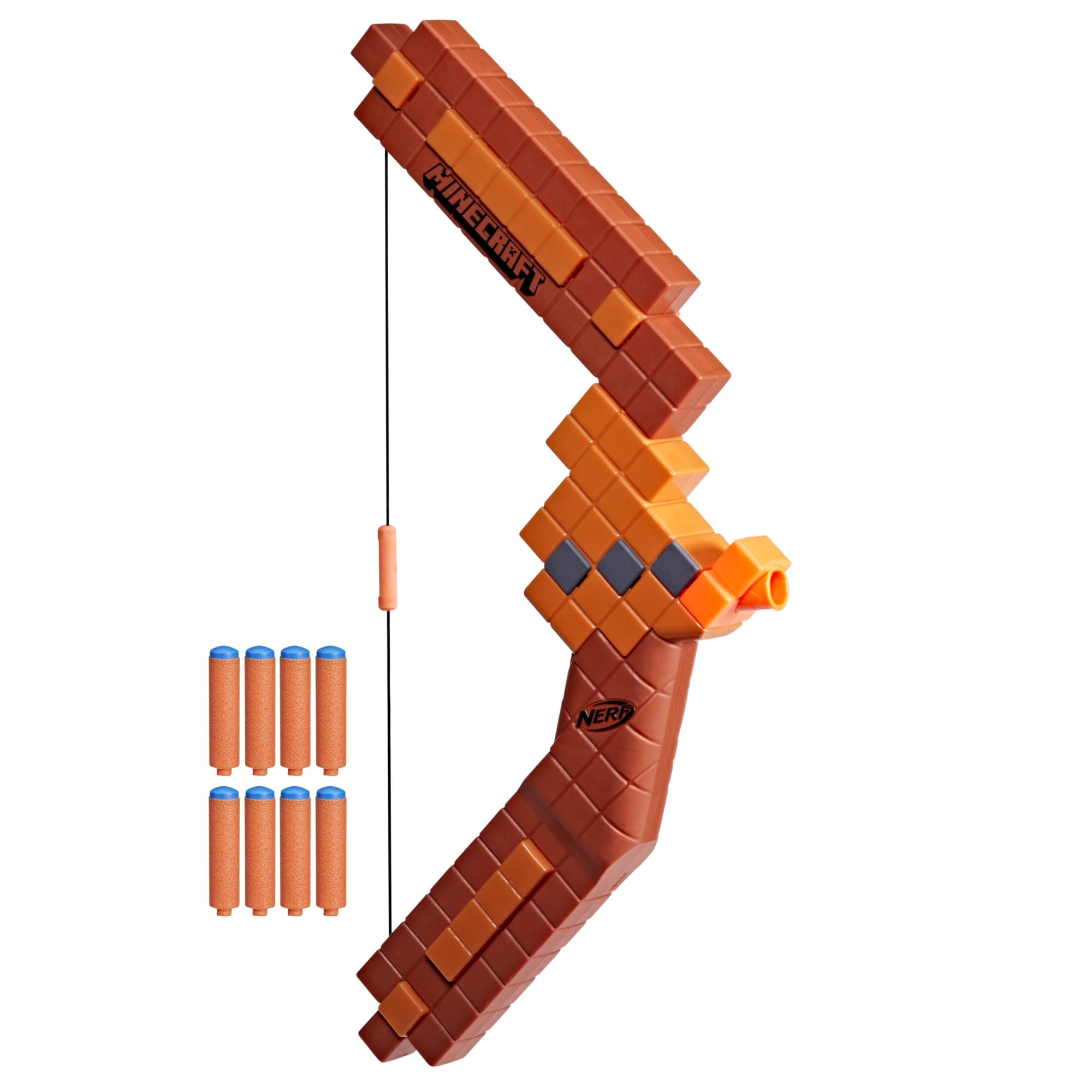 Nerf Minecraft Bogen Dart-Blaster, 8 Nerf N1 Darts