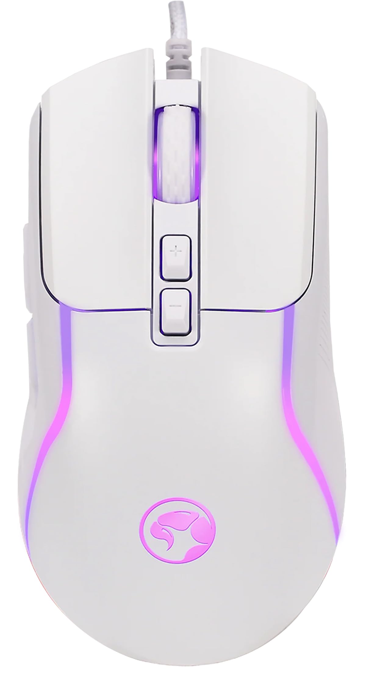 Marvo Scorpion M292 WH CAPO wired Gaming Mouse 7 colors lighting 8000 DPI - White