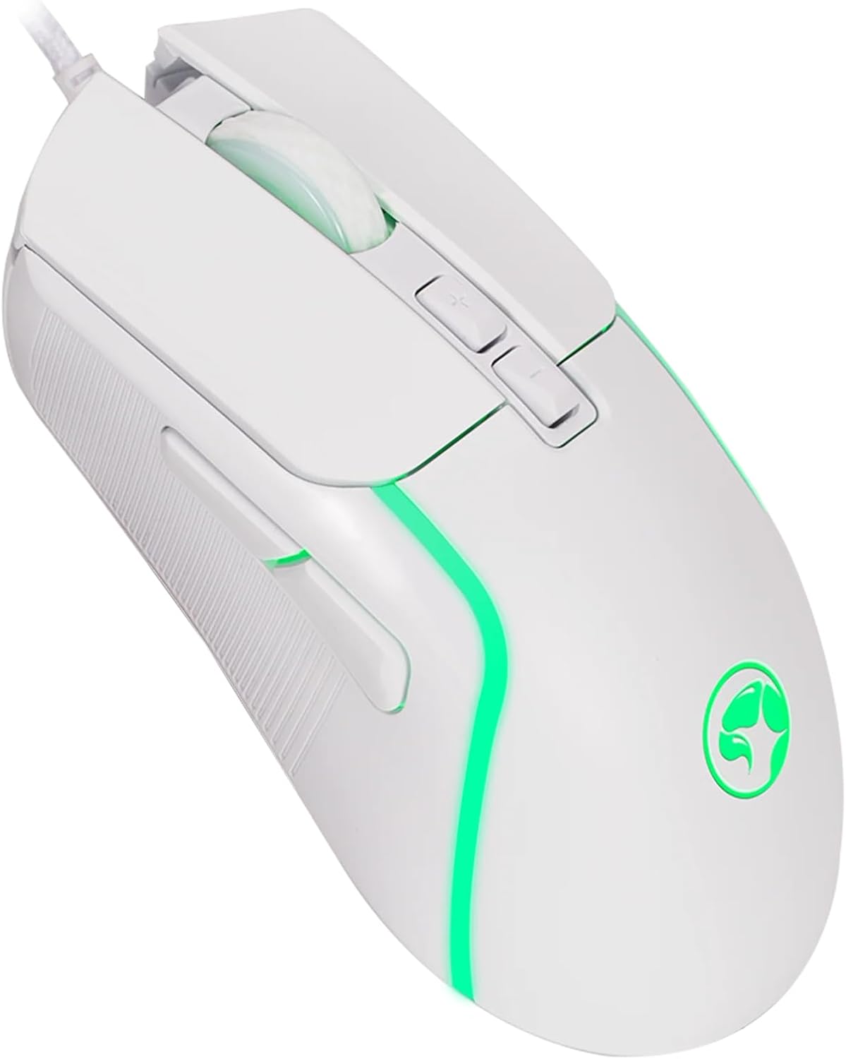Marvo Scorpion M292 WH CAPO wired Gaming Mouse 7 colors lighting 8000 DPI - White