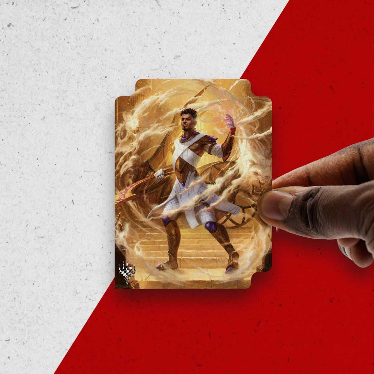 Ultra Pro - Aetherdrift Basri, Tomorrow’s Champion 100+ Deck Box® for Magic: The Gathering, Deck Holder, MTG Accessory, Trading Card Case, Magic The Gathering D&D TCG Storage Box