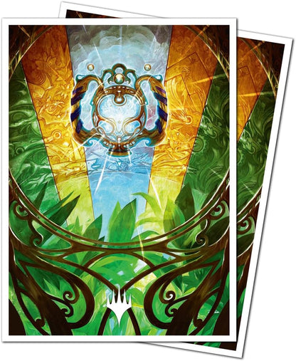 Ultra Pro: Magic The Gathering: Aetherdrift: 105ct Apex Deck Protector Sleeves Serialized Card: