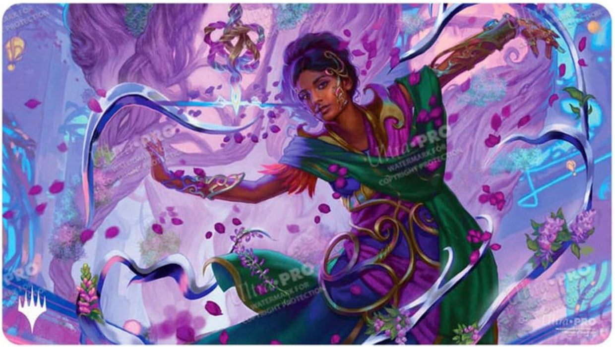 Ultra PRO - Tapete de juego Aetherdrift Avishkar Living Energy (Commander) para Magic: The Gathering, úsalo como alfombrilla de mouse, tapete de escritorio, protege las cartas MTG durante el juego