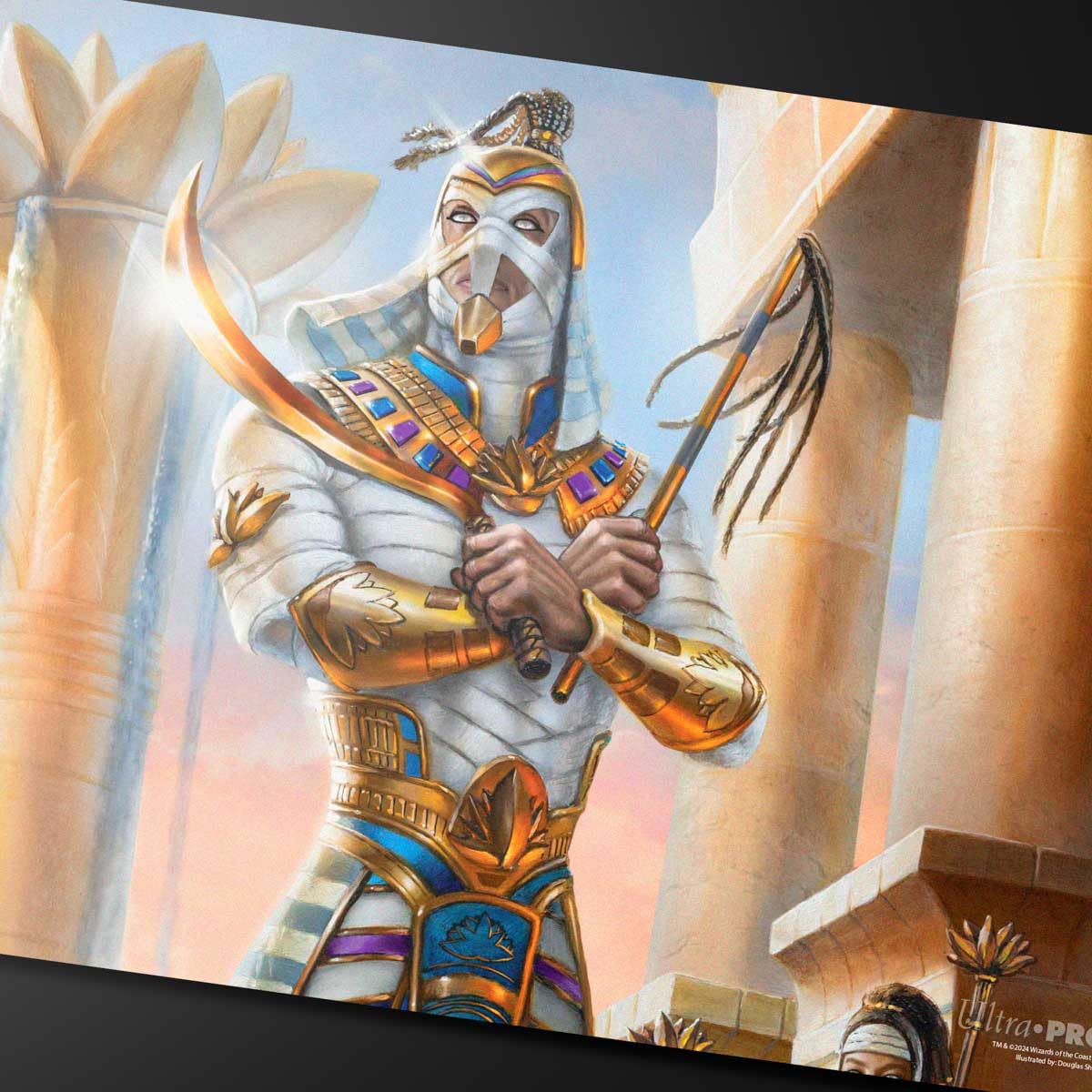 Ultra PRO - Tapete de juego Aetherdrift Amonkhet Eternal Might (Commander) para Magic: The Gathering, úsalo como alfombrilla de mouse, tapete de escritorio, protege las cartas MTG durante el juego