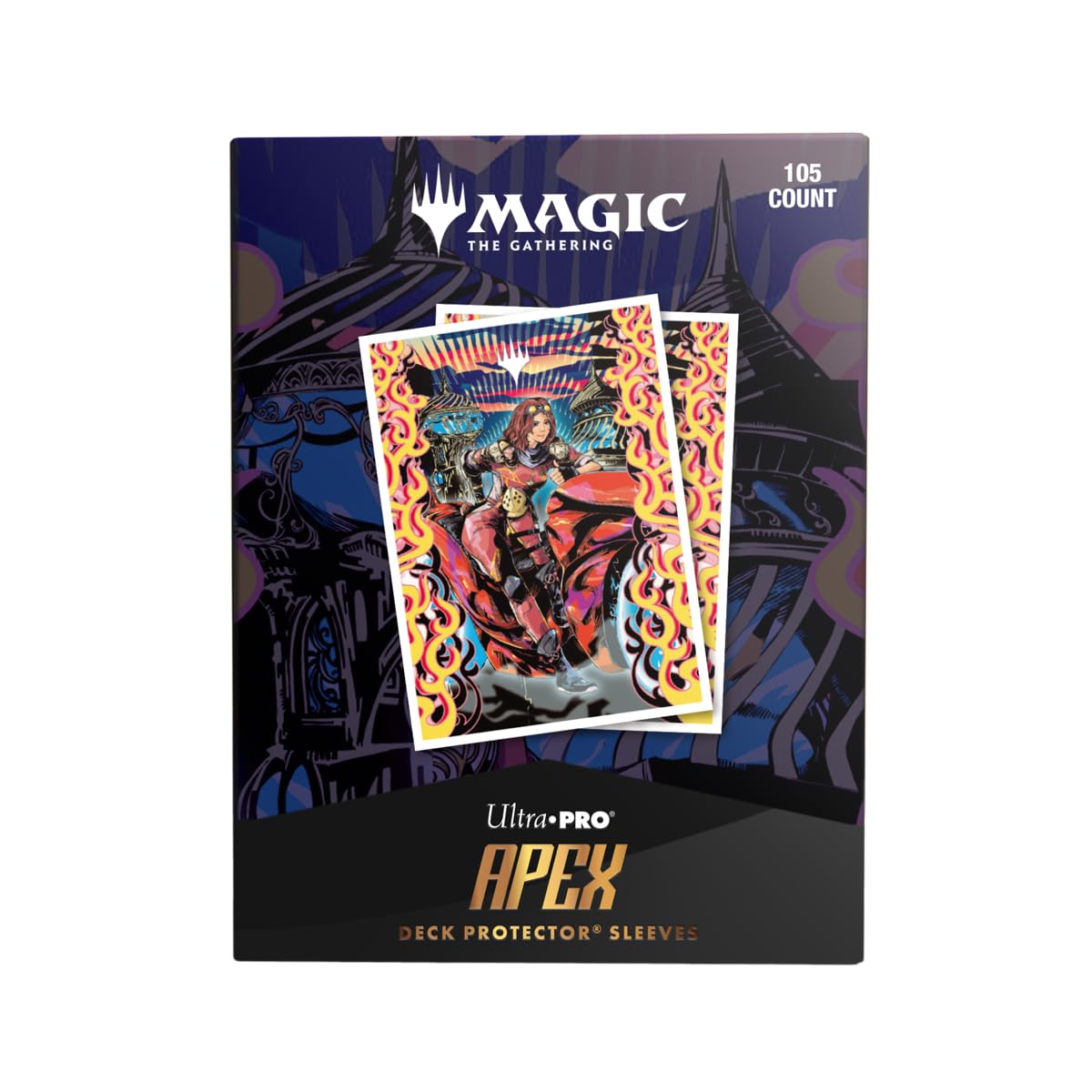 Ultra Pro - Magic: The Gathering - Aetherdrift - 105ct Apex Deck Protector sleeves - Variant Art PW